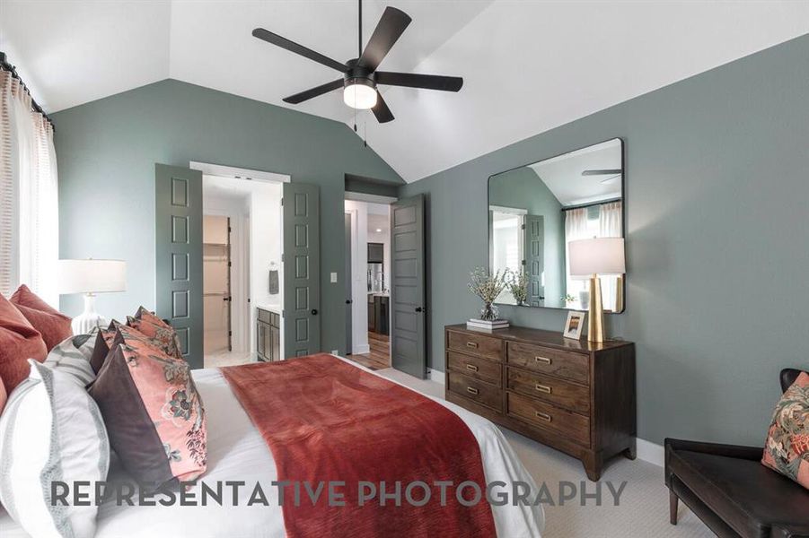 Furnished interior view inside a new home in Wellington, Haslet (Image 18).