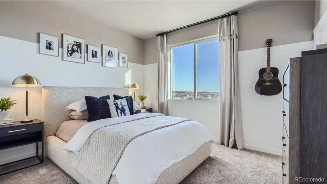 Furnished interior view inside a new home in Vermilion Creek: The Parkside Collection, Centennial (Image 5). Furnished interior view inside a new home in Vermilion Creek: The Parkside Collection, Centennial (Image 5).