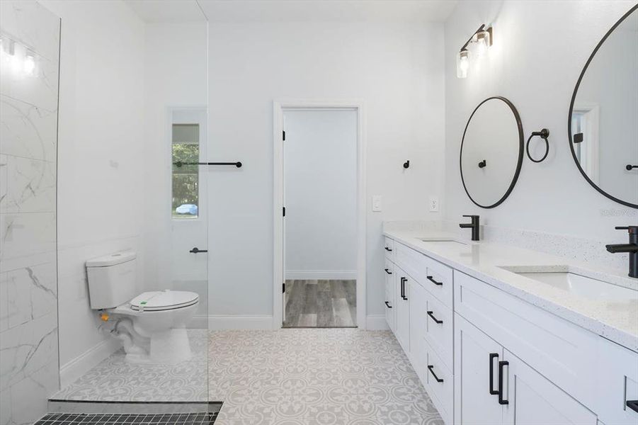 Furnished interior view inside a new home in , Inverness (Image 11).