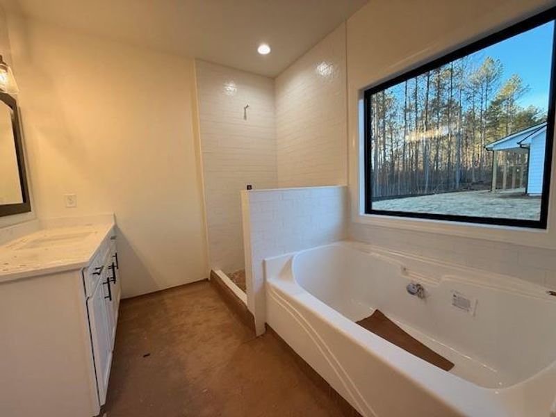 Furnished interior view inside a new home in , Rockmart (Image 6).