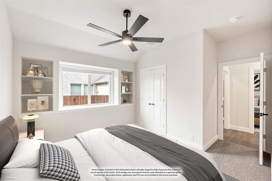 Furnished interior view inside a new home in Ridge Ranch, Mesquite (Image 10).