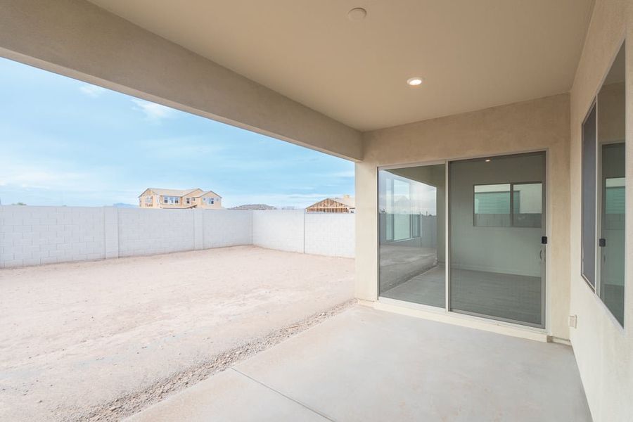 Spacious, unfurnished interior of a new home in Revana at Soleo, San Tan Valley (Image 32).