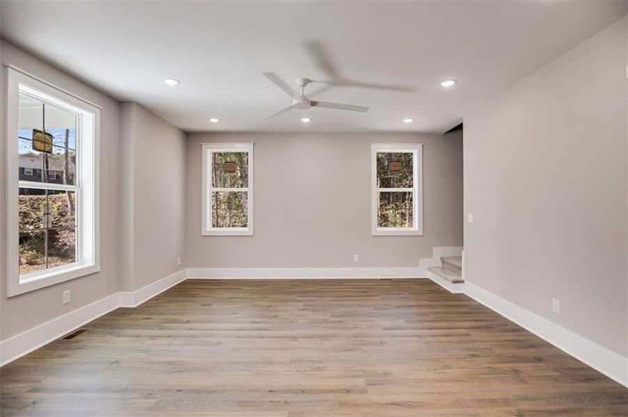 Spacious, unfurnished interior of a new home in , Bowdon (Image 26).