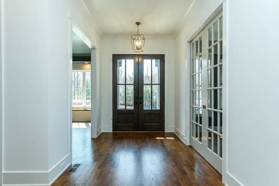 Representative unfurnished interior of a home built from the Bellevue by Homes by Dickerson in Blanton's Grove, Wake Forest (Image 7).