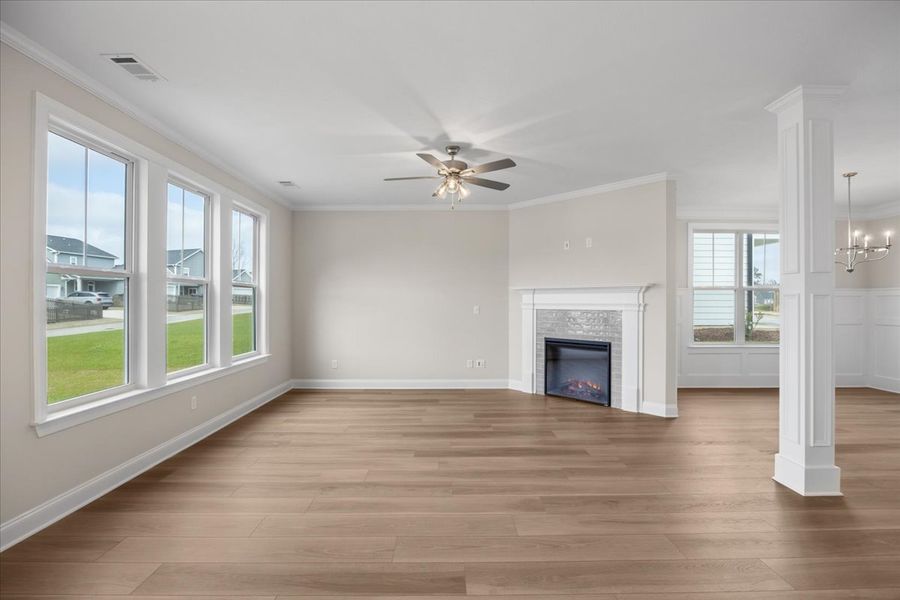 Spacious, unfurnished interior of a new home in Tillery Park, Grovetown (Image 17).
