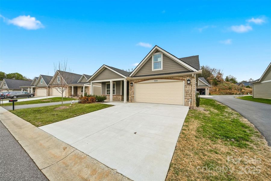 Front exterior of a new home in , Hickory, NC, highlighting curb appeal (Image 2). Front exterior of a new home in , Hickory, NC, highlighting curb appeal (Image 2).
