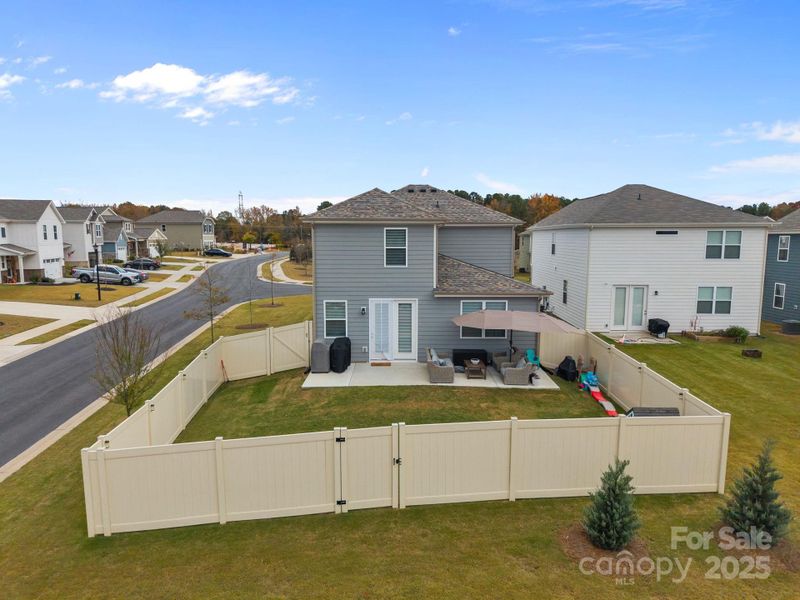 Exterior details and patio area of a home in The Meadows at Asbury Ridge, York (Image 30). Exterior details and patio area of a home in The Meadows at Asbury Ridge, York (Image 30).