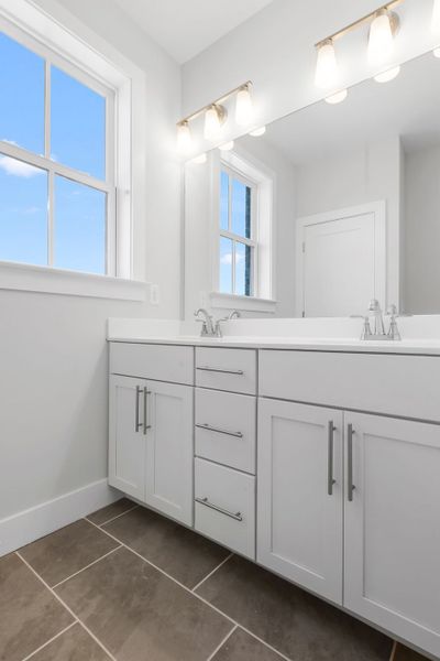 Furnished interior view inside a new home in Echo Park, Suwanee (Image 13).