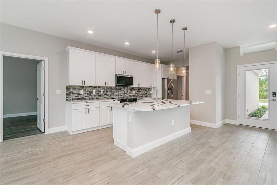 Furnished interior view inside a new home in , Port Charlotte (Image 4). Furnished interior view inside a new home in , Port Charlotte (Image 4).