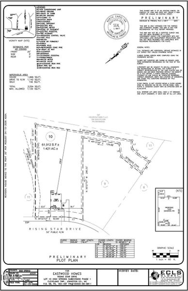 Lot 10 Plat Map
