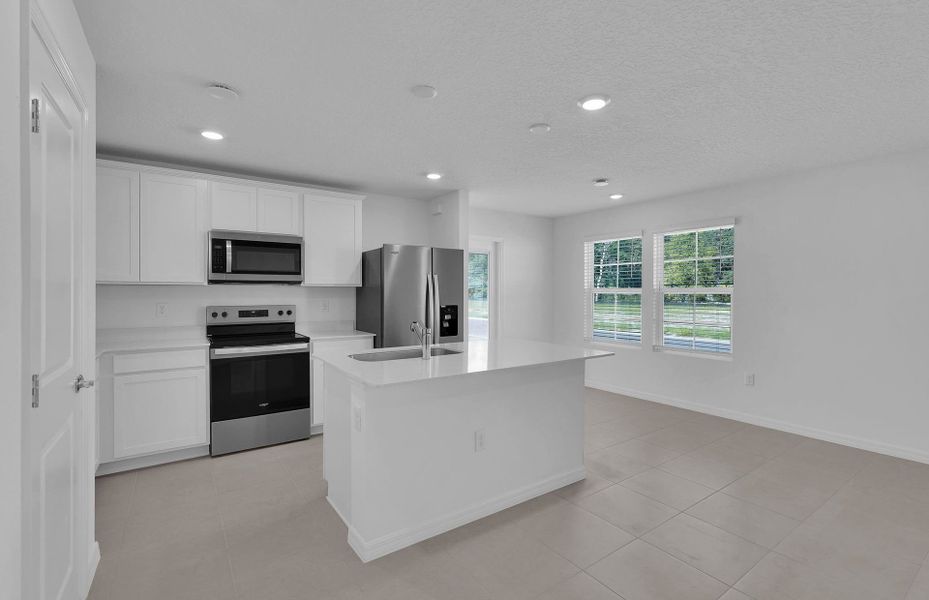 Furnished interior view inside a new home in Normandy Pines, Jacksonville (Image 3).
