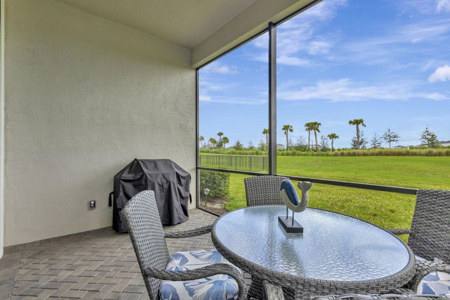 Furnished interior view inside a new home in , Port St. Lucie (Image 5).