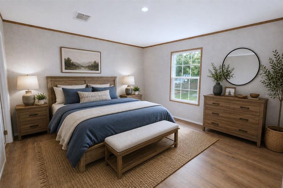 Furnished interior view inside a new home in , Lakeland (Image 15).