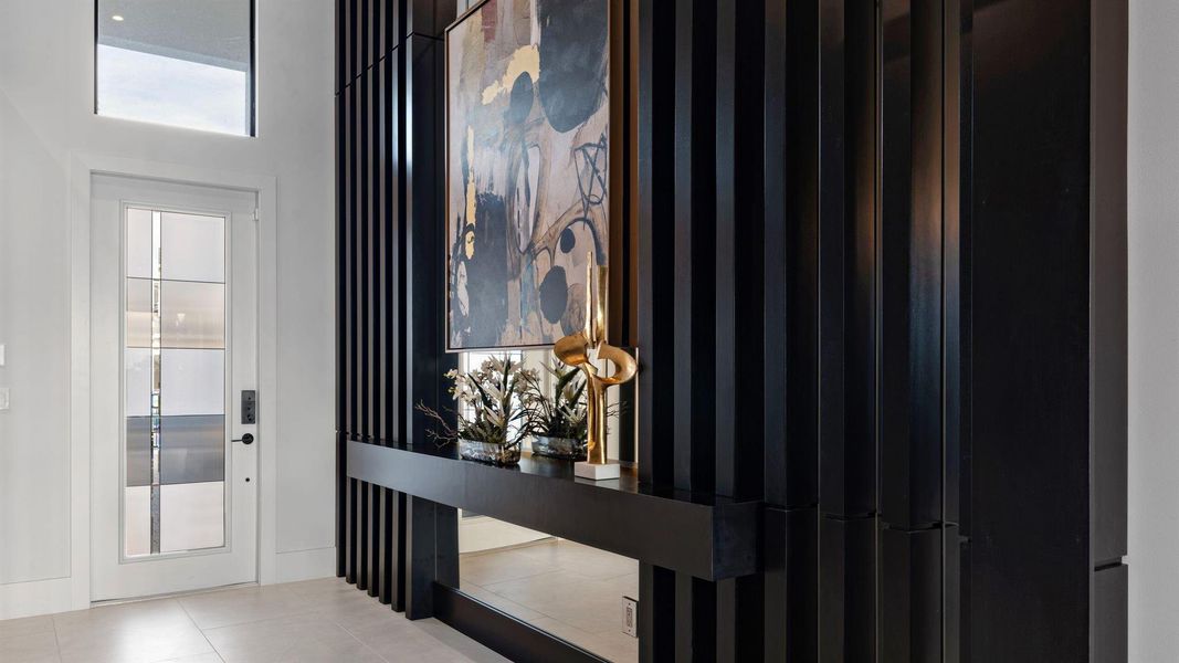 Furnished interior view inside a new home in L'Ambiance at Avenir, Palm Beach Gardens (Image 8). Furnished interior view inside a new home in L'Ambiance at Avenir, Palm Beach Gardens (Image 8).