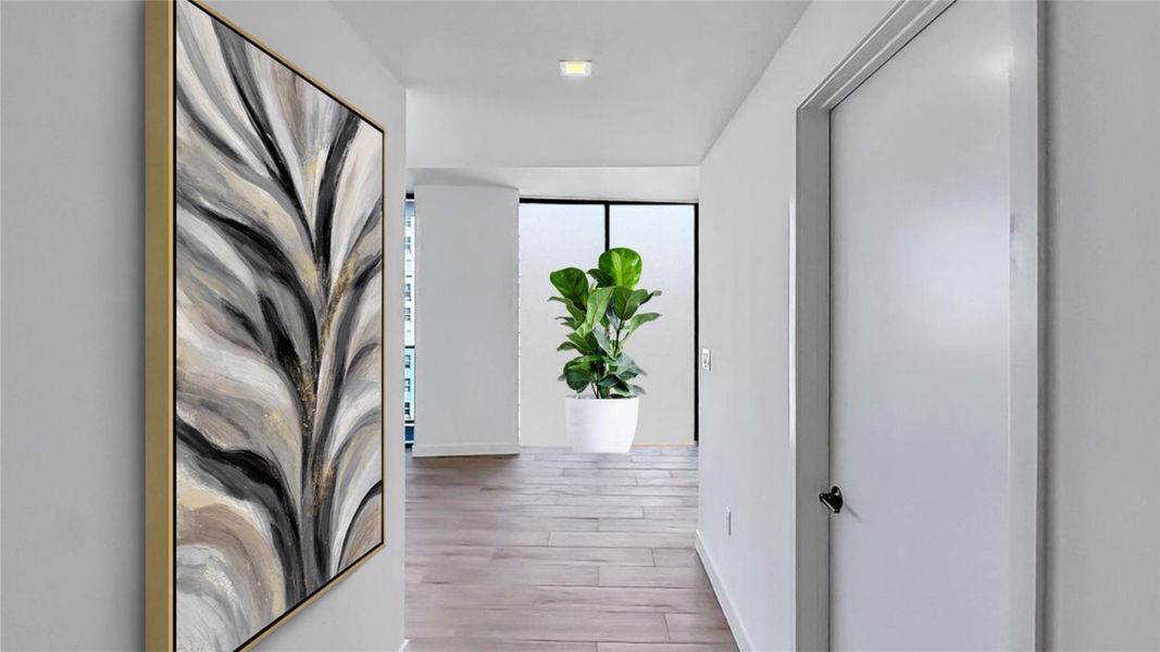 Foyer Entry Virtually Staged Foyer Entry Virtually Staged