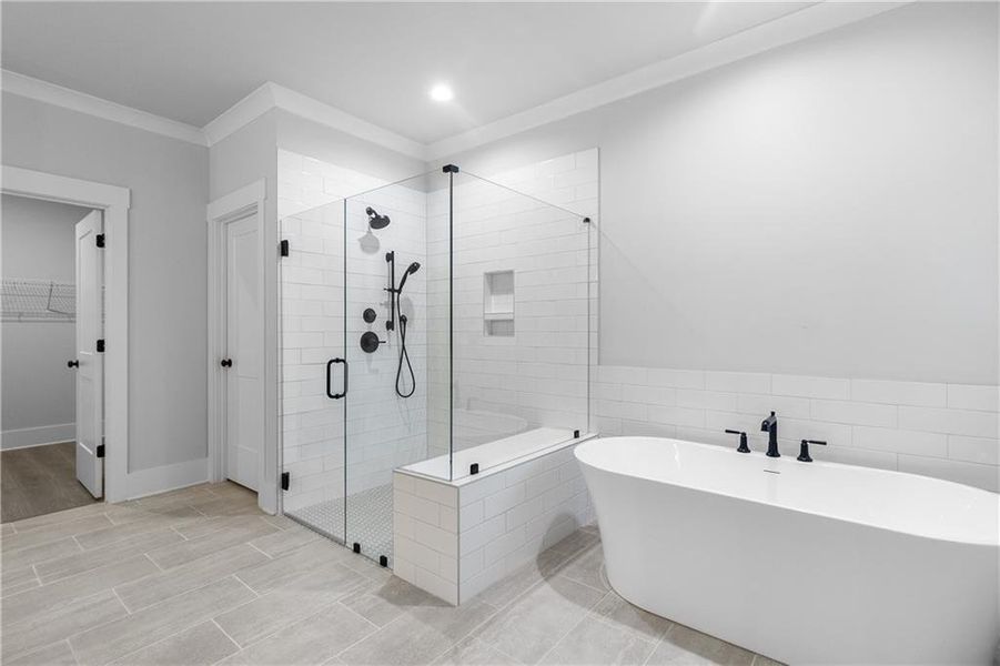 Furnished interior view inside a new home in Stonegate, Monroe (Image 15).