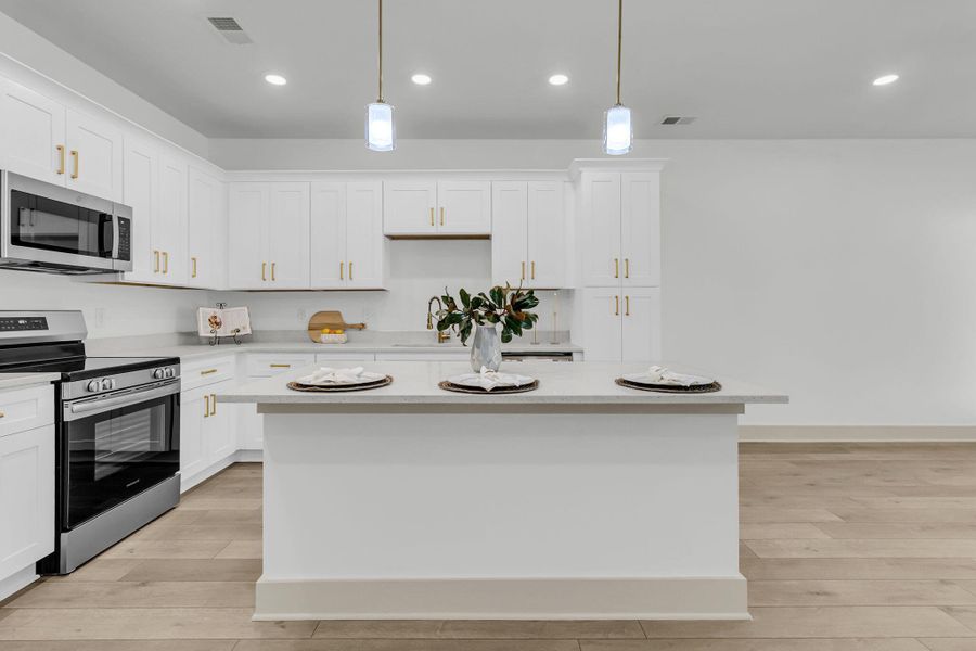 Furnished interior view inside a new home in , North Charleston (Image 14).