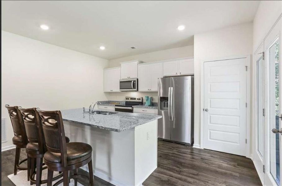 Furnished interior view inside a new home in The Villages at Oakshire, Atlanta (Image 5).