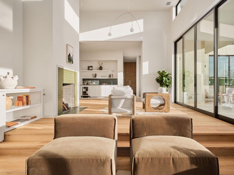 Furnished interior view inside a new home in , Austin (Image 5).