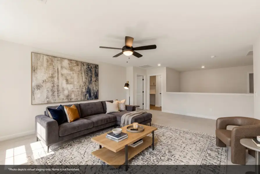 Furnished interior view inside a new home in Timberland Grove, Anderson (Image 10). Furnished interior view inside a new home in Timberland Grove, Anderson (Image 10).