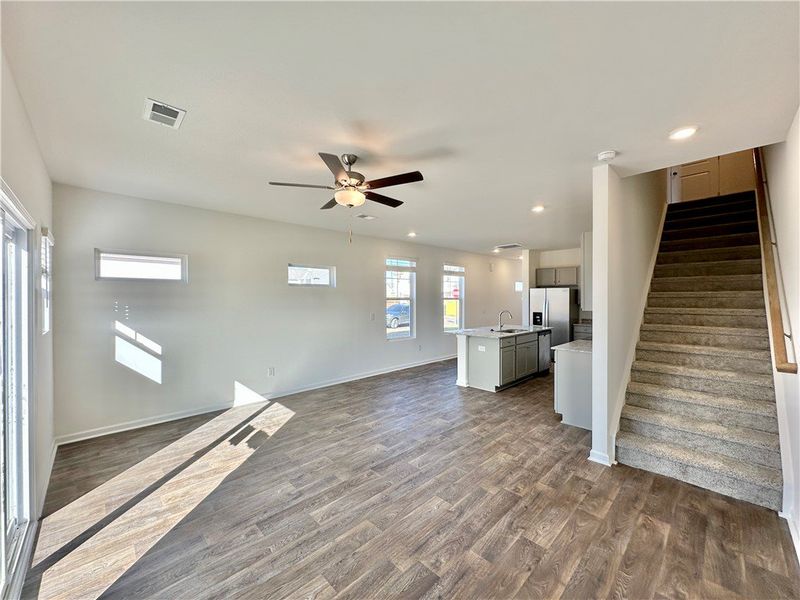 Spacious, unfurnished interior of a new home in Champions Village at Cherry Hill, Pendleton (Image 15). Spacious, unfurnished interior of a new home in Champions Village at Cherry Hill, Pendleton (Image 15).