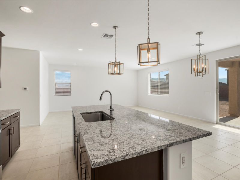 Furnished interior view inside a new home in Alamar at Rocking K, Tucson (Image 4).