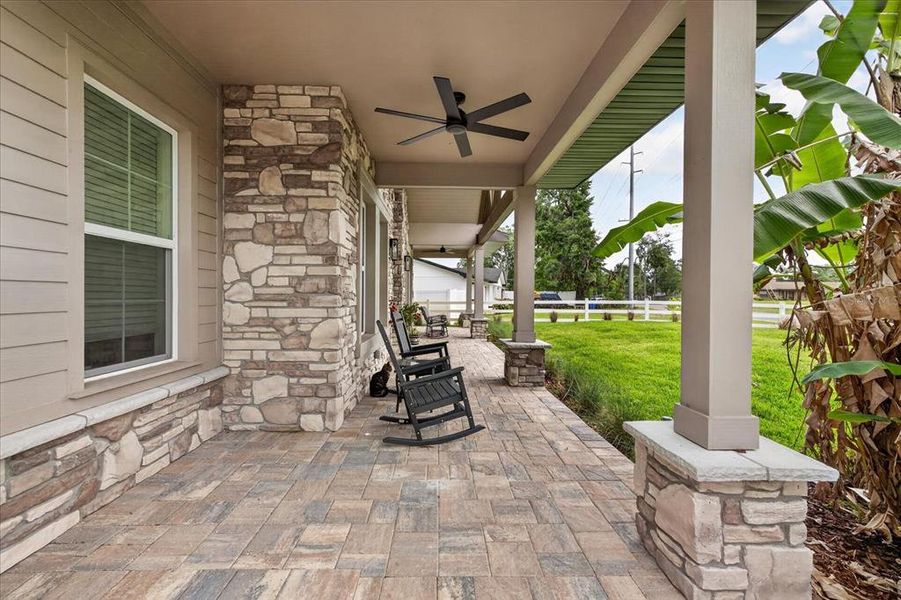 Exterior details and patio area of a home in , Lutz (Image 28). Exterior details and patio area of a home in , Lutz (Image 28).