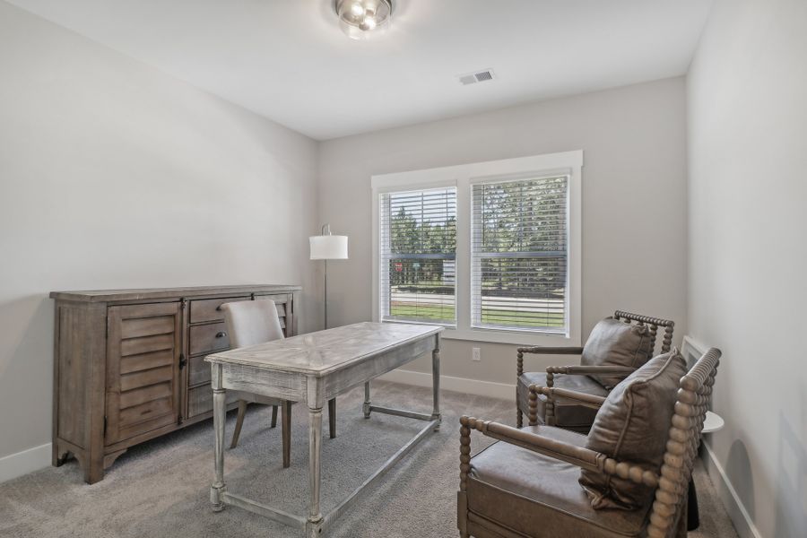 Representative furnished interior of a home built from the Madeline II by Great Southern Homes in The Cove, Sumter (Image 32).