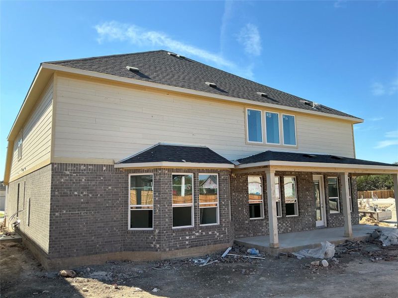 Exterior details and patio area of a home in Barksdale, Leander (Image 15). Exterior details and patio area of a home in Barksdale, Leander (Image 15).