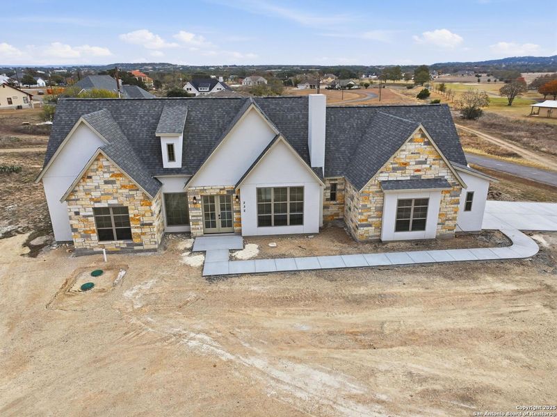 In-progress construction of a new home in , Bandera, TX (Image 43).