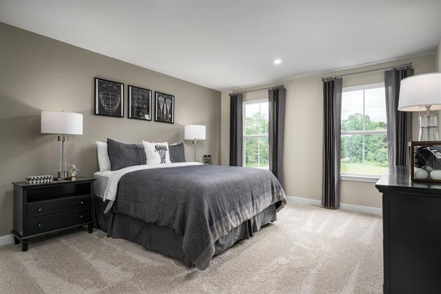 Representative furnished interior of a home built from the Corsica by Ryan Homes in Muirwood, Murfreesboro (Image 28).