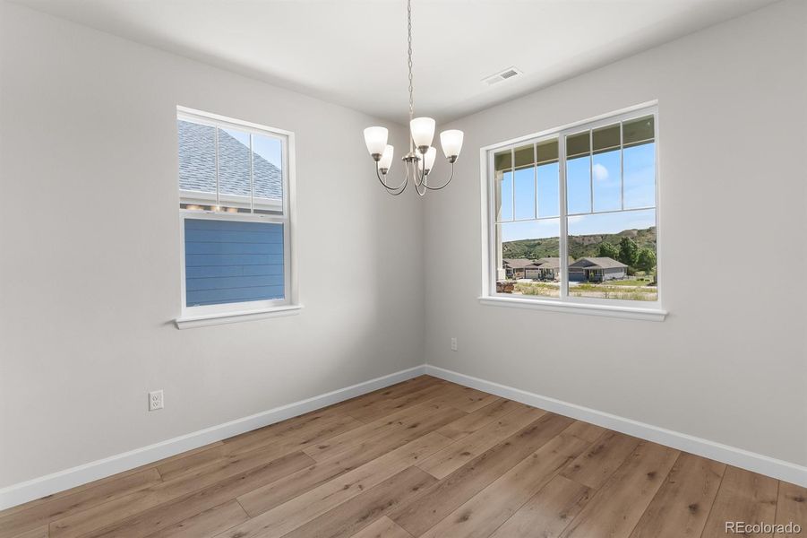 Spacious, unfurnished interior of a new home in Rhyolite Ranch, Castle Rock (Image 38).