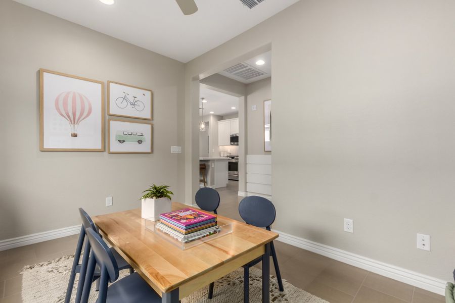 Furnished interior view inside a new home in Stonehaven, Glendale (Image 20).