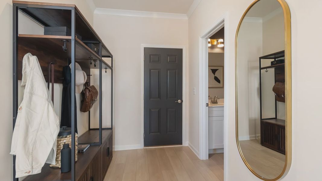 Furnished interior view inside a new home in Silverock, McDonough (Image 8).