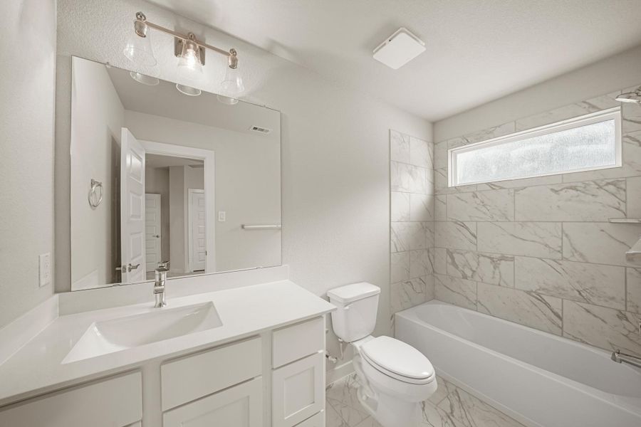 Furnished interior view inside a new home in Barton Creek Ranch, Conroe (Image 3). Furnished interior view inside a new home in Barton Creek Ranch, Conroe (Image 3).