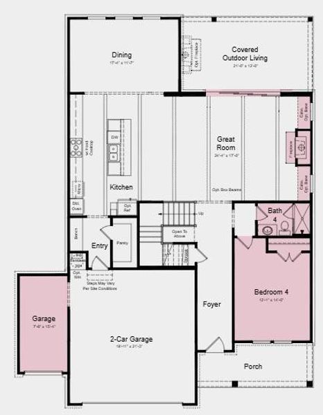 2D floor plan layout of this home in Towson Village, Peachtree City, GA (Image 3). 2D floor plan layout of this home in Towson Village, Peachtree City, GA (Image 3).