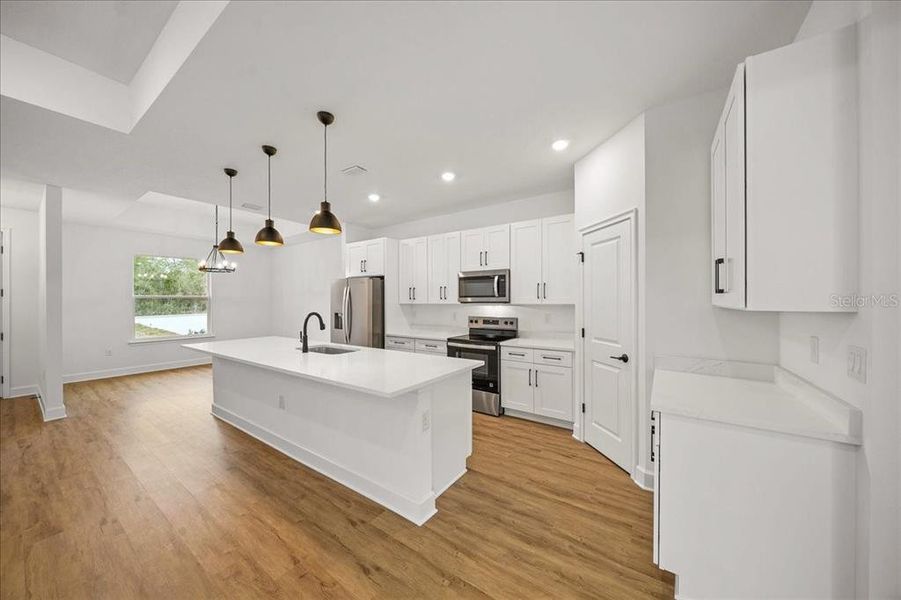 Furnished interior view inside a new home in , Weeki Wachee (Image 8).