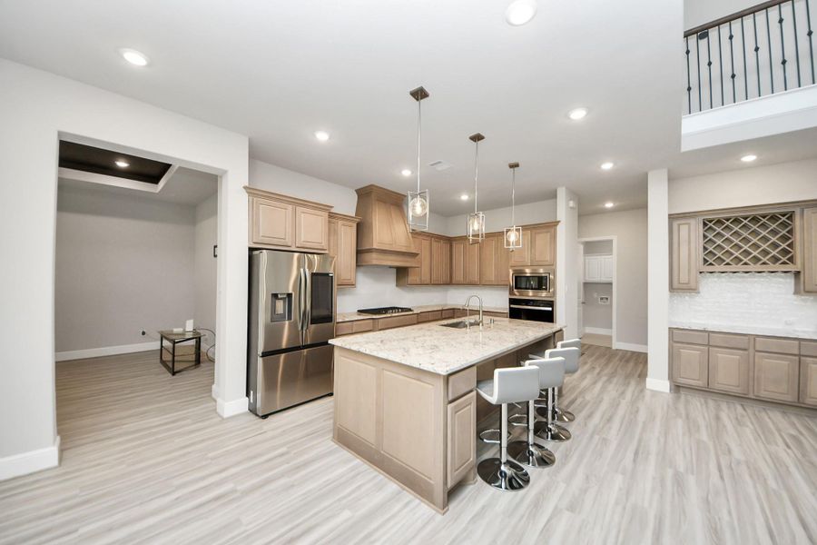 Furnished interior view inside a new home in Sienna 70', Missouri City (Image 8). Furnished interior view inside a new home in Sienna 70', Missouri City (Image 8).