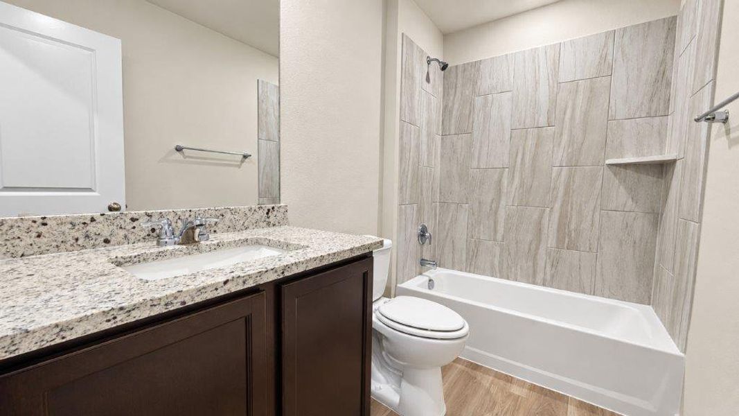 Furnished interior view inside a new home in Royal Oak South, Corpus Christi (Image 7). Furnished interior view inside a new home in Royal Oak South, Corpus Christi (Image 7).
