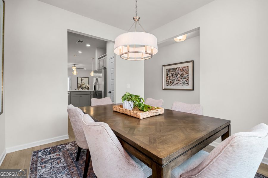 Furnished interior view inside a new home in Cobblestone Crossing Commons, Warner Robins (Image 6).