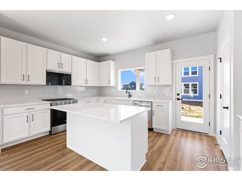 Furnished interior view inside a new home in , Fort Collins (Image 5). Furnished interior view inside a new home in , Fort Collins (Image 5).