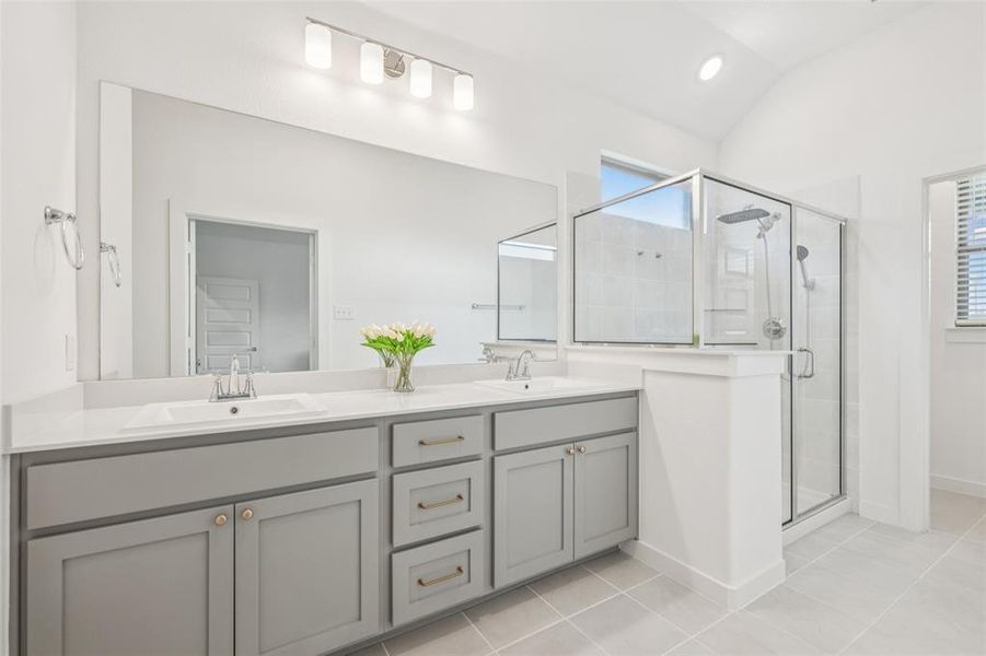 Furnished interior view inside a new home in , Fort Worth (Image 14).