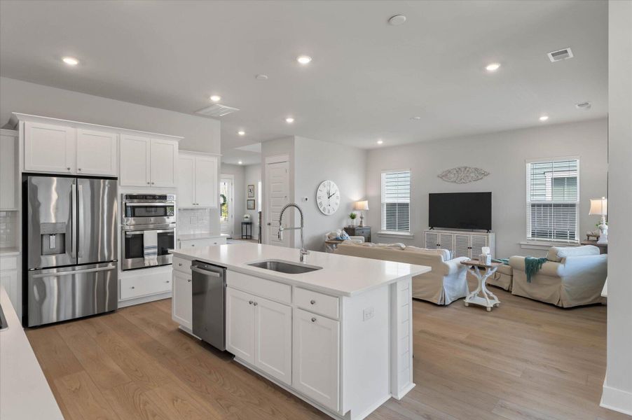 Furnished interior view inside a new home in Carnes Crossroads, Summerville (Image 9).