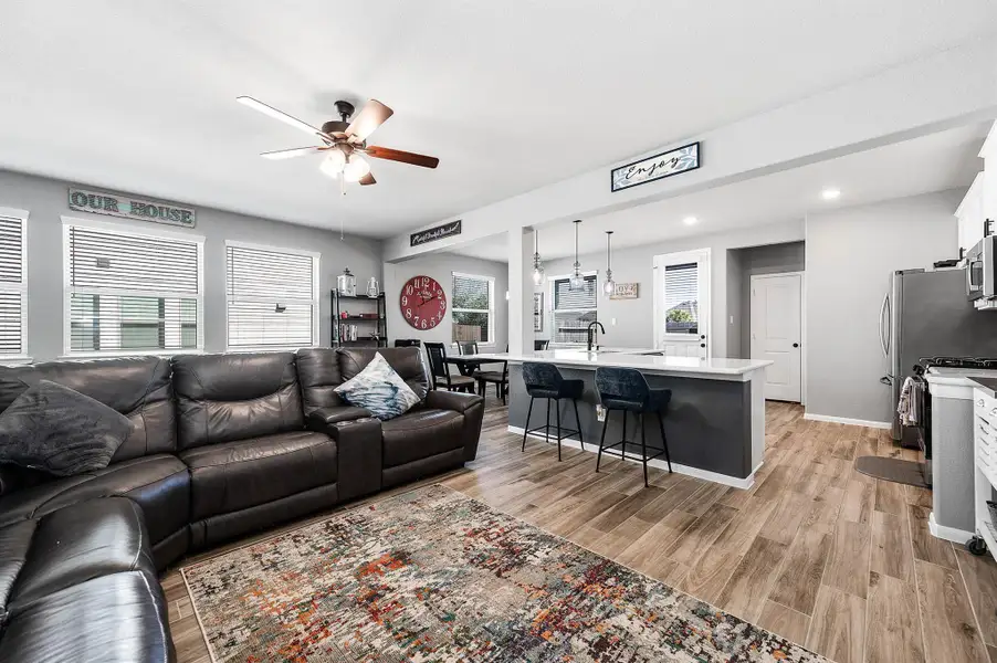 Furnished interior view inside a new home in , Pasadena (Image 5).