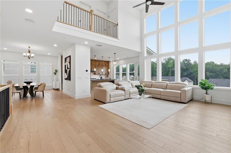 Furnished interior view inside a new home in , Woodstock (Image 7).