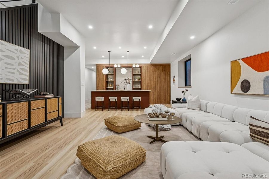Furnished interior view inside a new home in , Denver (Image 10).