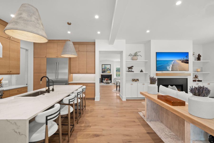 Furnished interior view inside a new home in , Johns Island (Image 84).