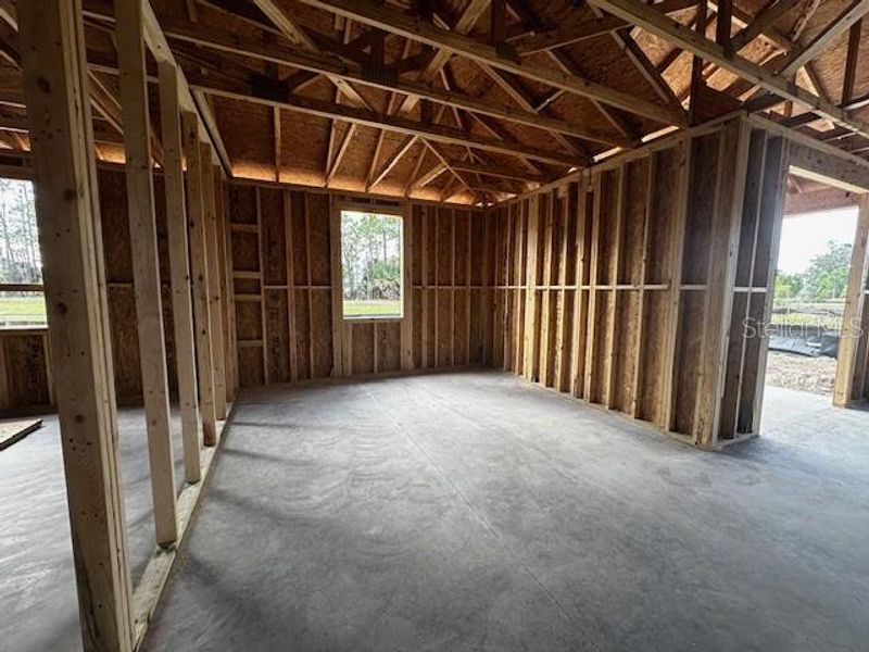 In-progress construction of a new home in Ardisia Park Traditional, New Smyrna Beach, FL (Image 19). In-progress construction of a new home in Ardisia Park Traditional, New Smyrna Beach, FL (Image 19).