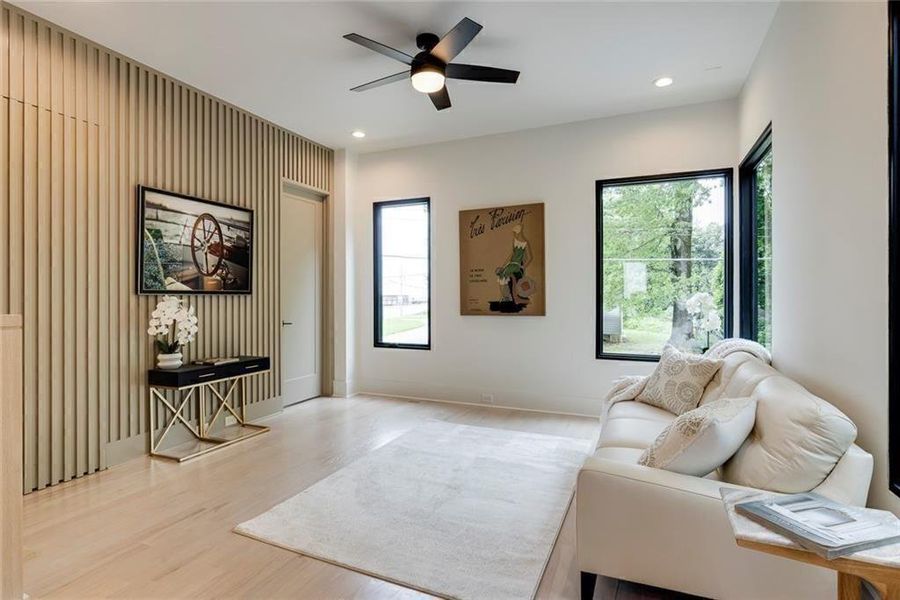 Furnished interior view inside a new home in , Chamblee (Image 16).