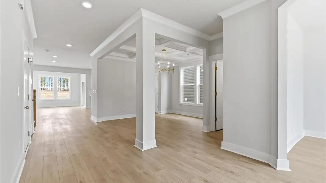 Furnished interior view inside a new home in Foxbank, Gray Court (Image 5).
